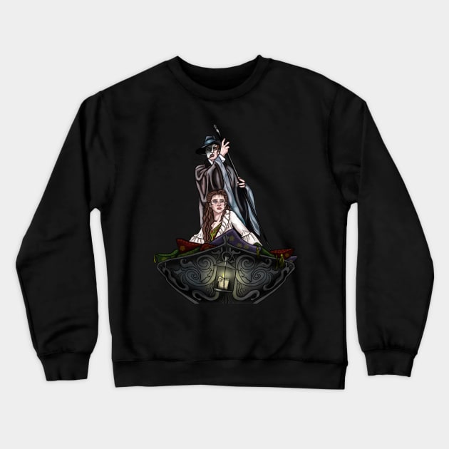 The Phantom of the Opera Crewneck Sweatshirt by Vallieboy_art